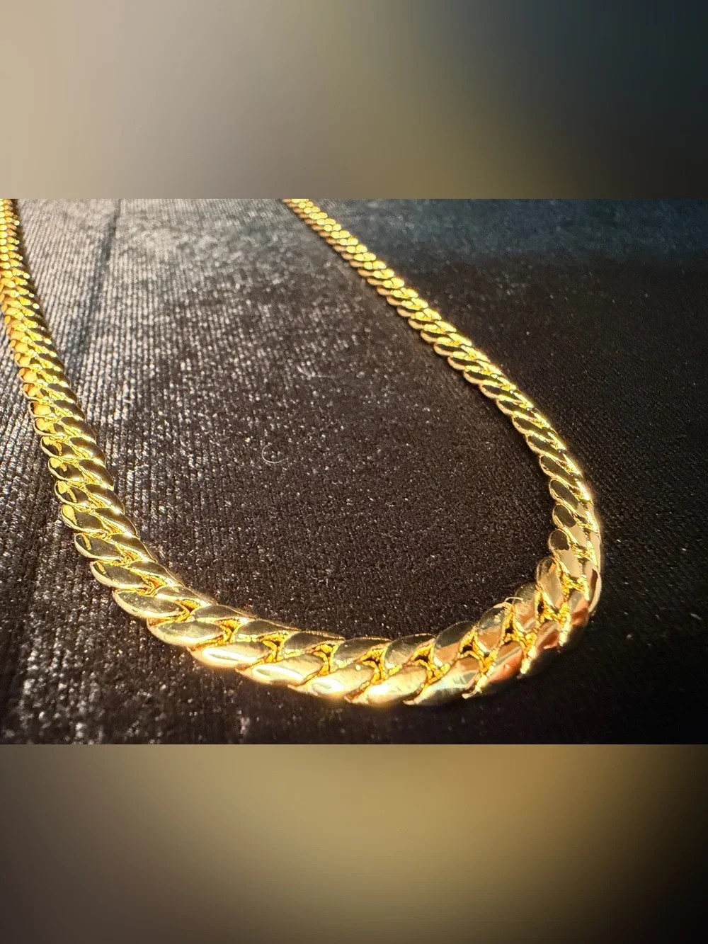 Miami Cuban 14K Stamped Gold Filled 20in 6MM Necklace W/Box Lock. BRAND NEW